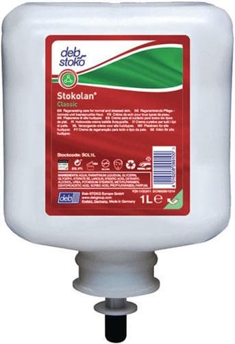 Hautpflegecreme Stokolan® - 37.95 L, Classic 1l parfümiert Kartusche