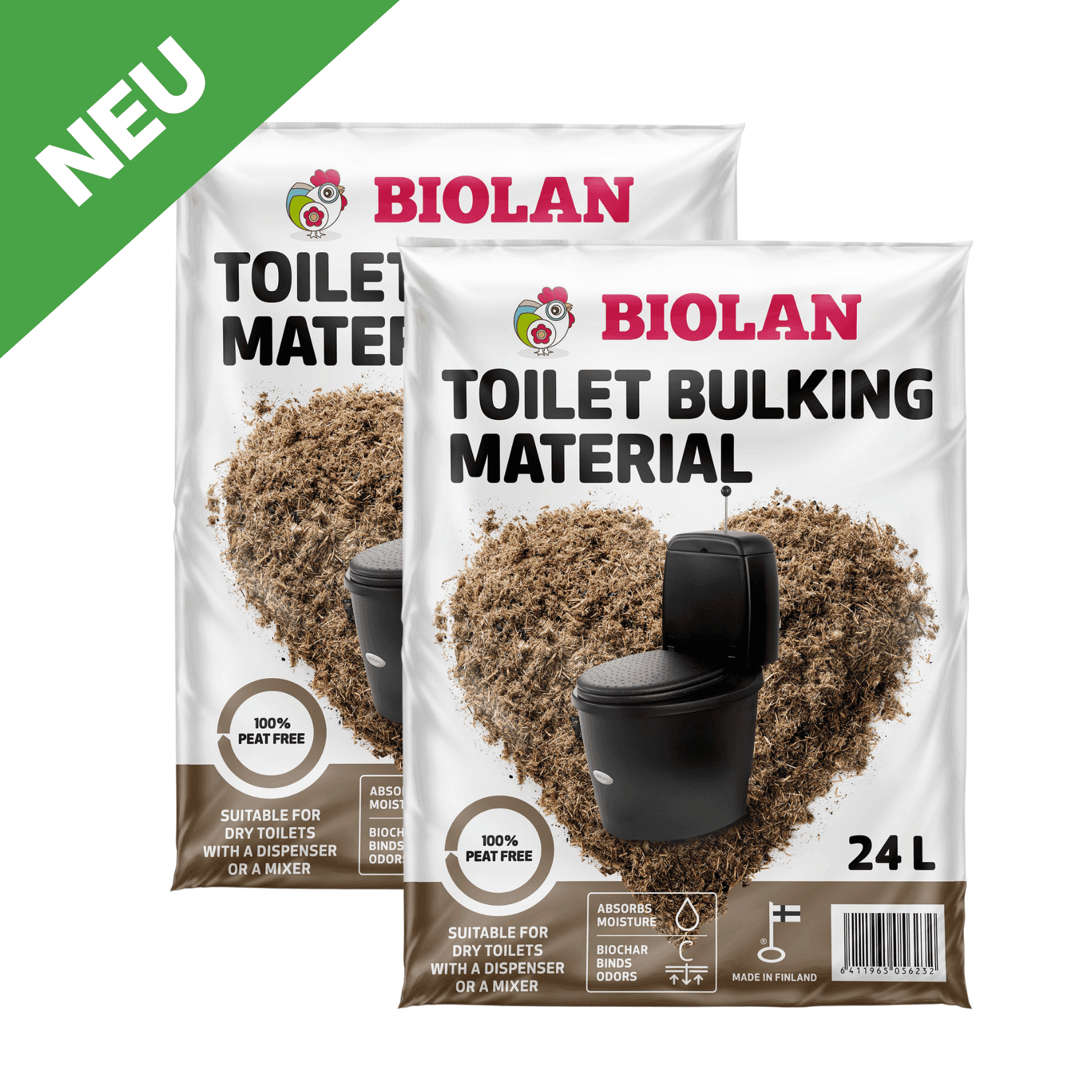 NEU Biolan Spezialstreu für Trenntoiletten