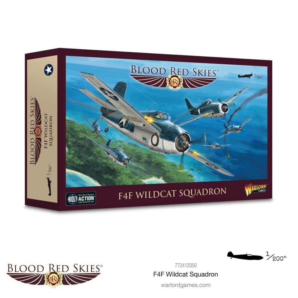 Blood Red Skies Grumman F4F 'Wildcat' Squadron