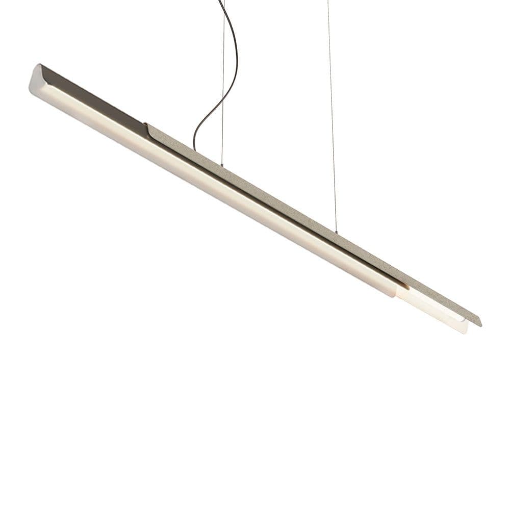 KDLN Dala Linear LED-Pendelleuchte-Dunkelgrau/Betonoptik-mit LED (3000K)