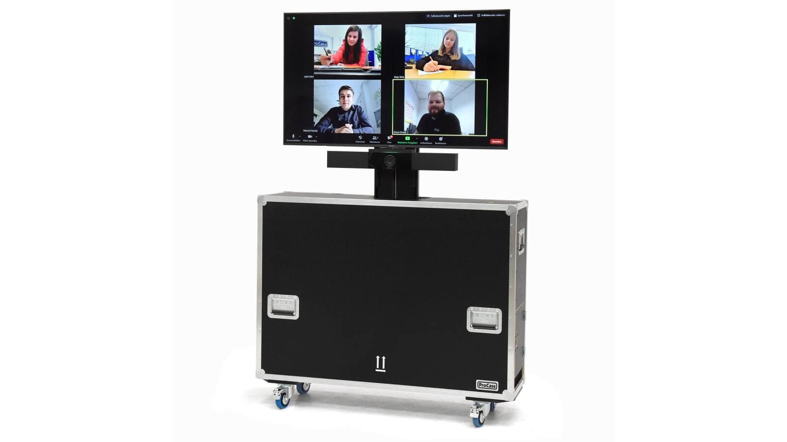 ProCase Mobiles Videokonferenzsystem 65\" - ohne Geräte"