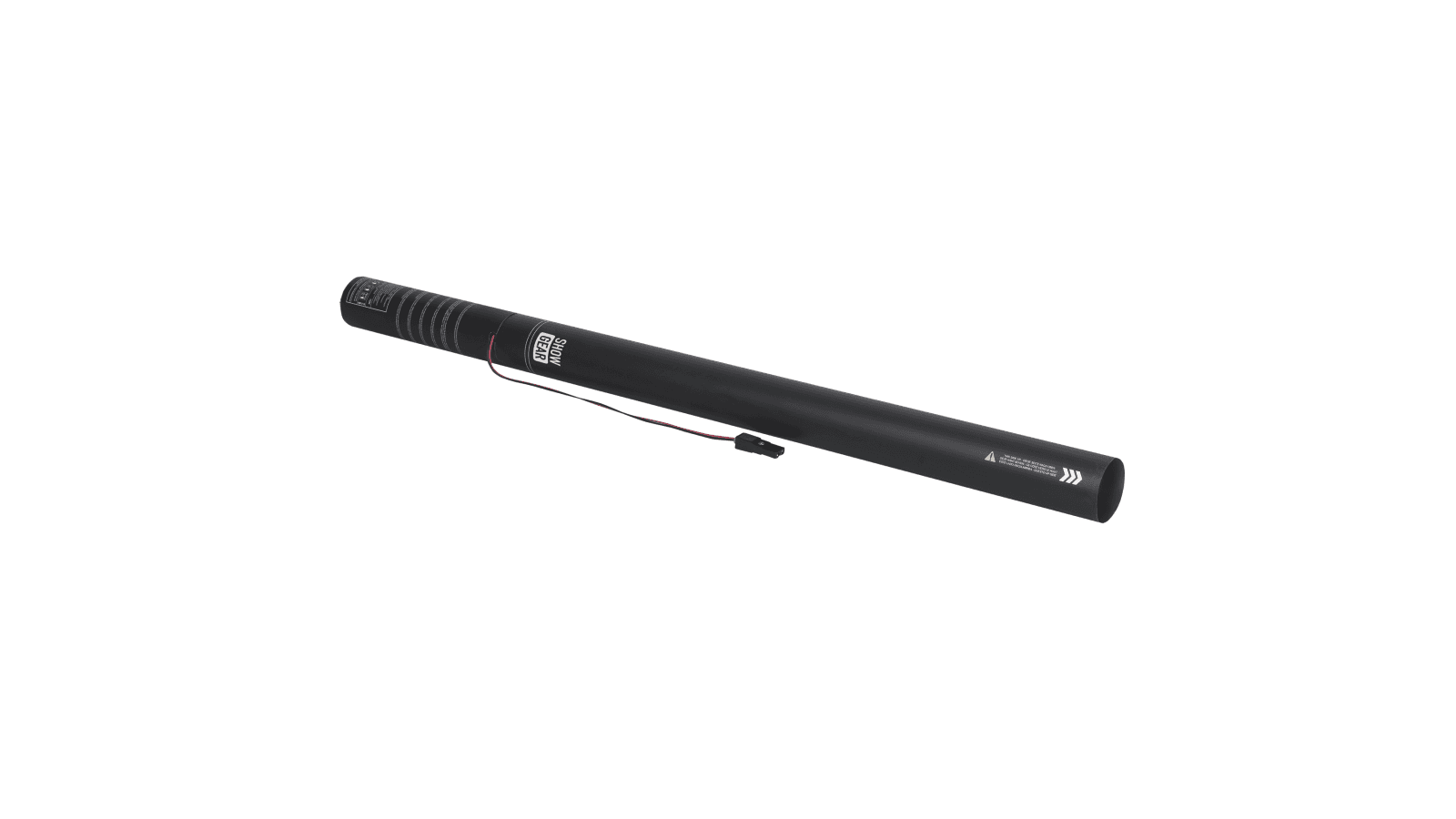 Showgear Elektrischer Konfetti Shooter 80cm - Weiß/Silber
