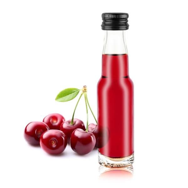 Kirschenlikör Minis mit eigenem Etikett