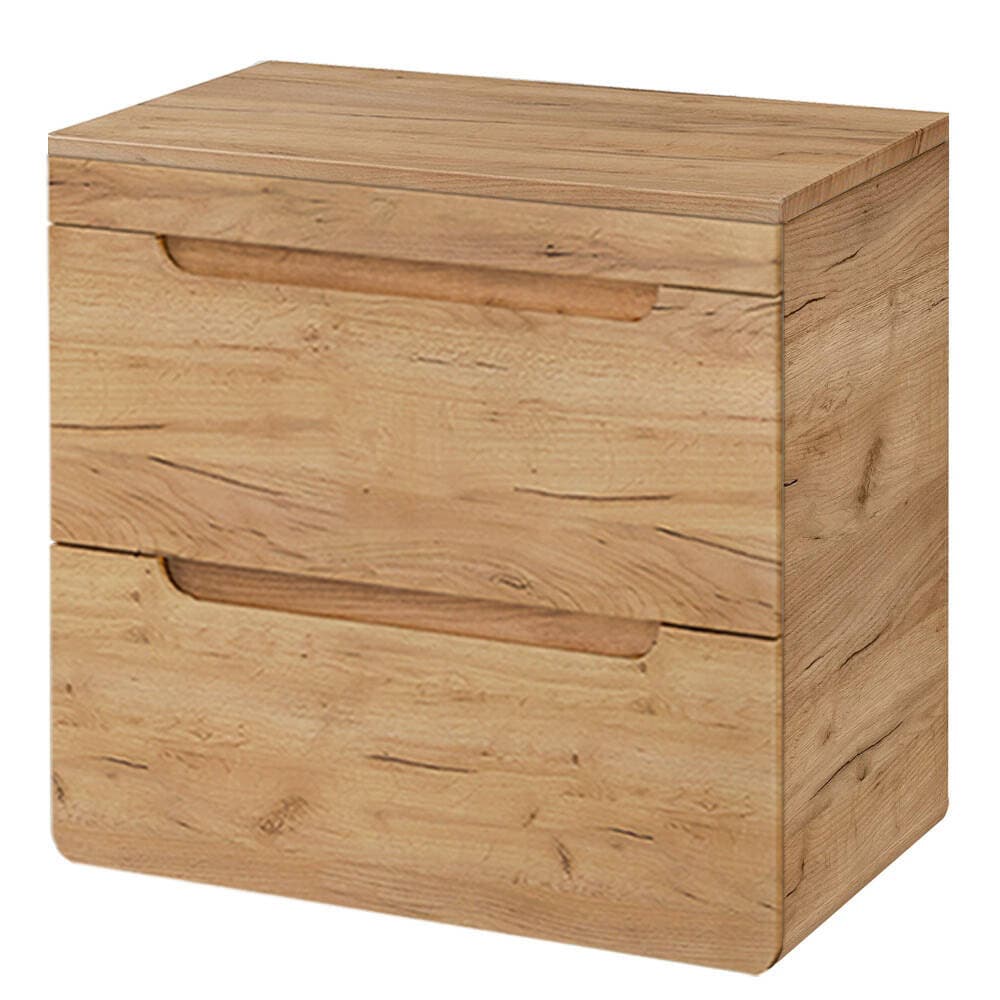 Waschtischunterschrank 61 cm LUTON-56-CRAFT Wotan Eiche Nb. B/H/T ca. 61/61,5/46 cm