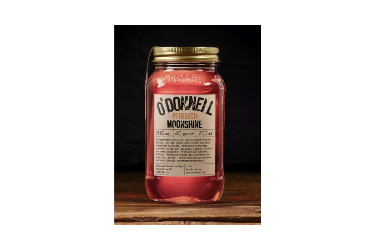 O’Donnell Moonshine Pfirsich Mom Edition 20% Vol. 700ml