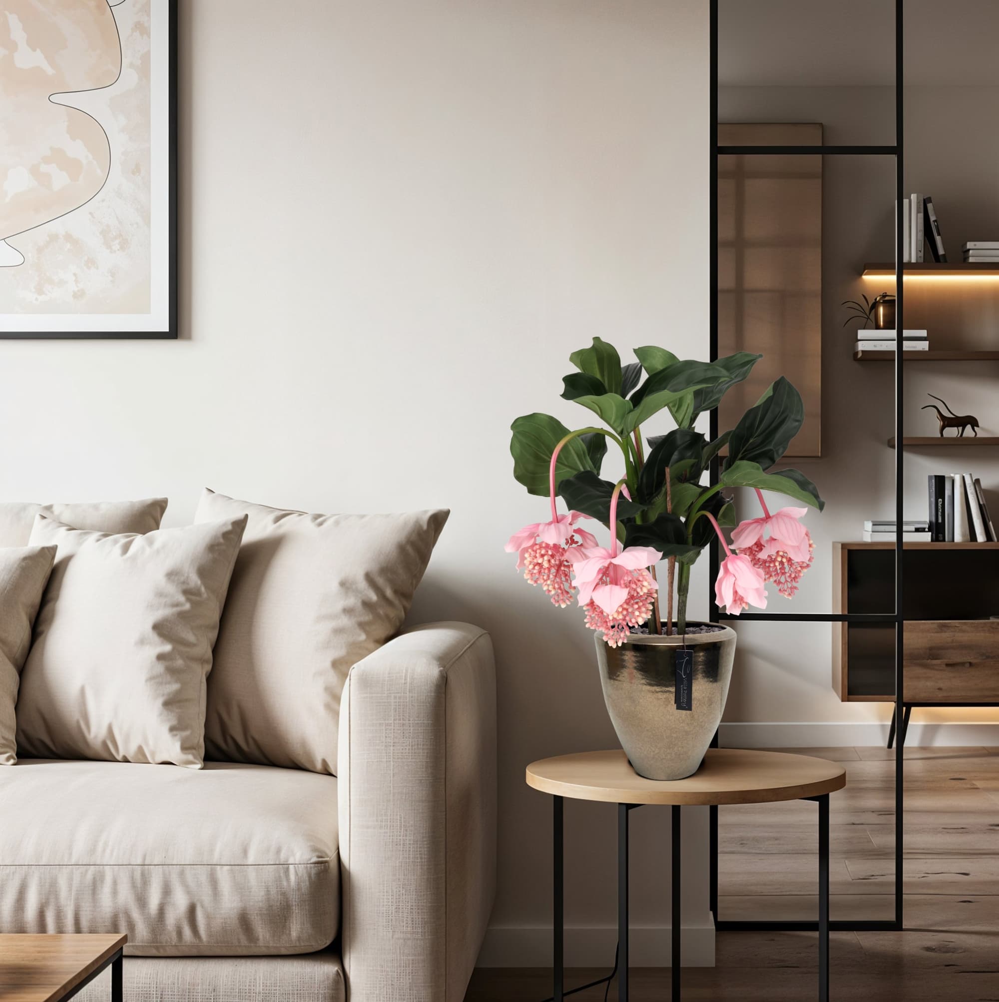 Medinella Kunstpflanze 65 cm Deluxe