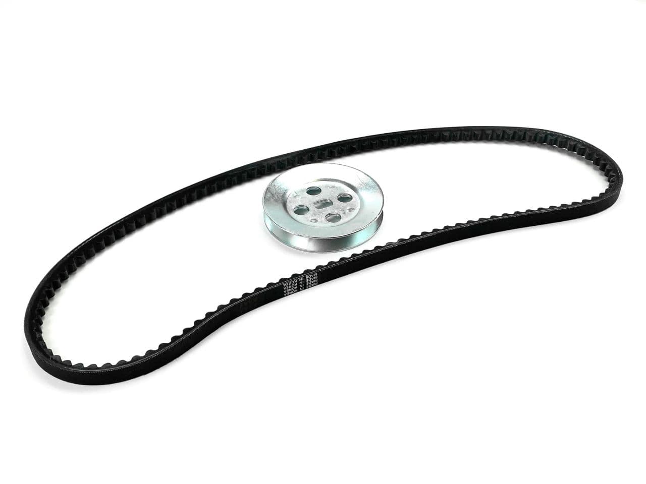 Antriebsriemen Set 80mm ikl. Riemenscheibe Piaggio Ciao / Px Dayco Riemen