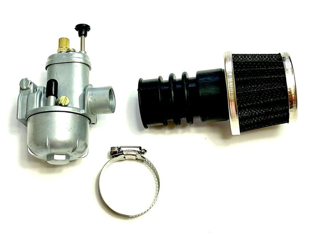 Neuer Tuning Vergaser 15mm inkl. Sportluftfilter Hercules Prima GT und GX