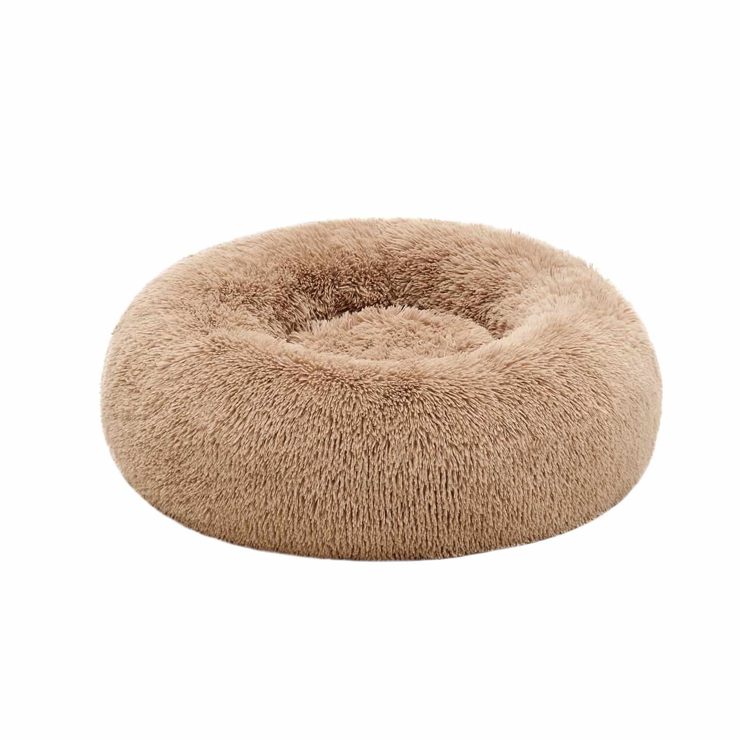 Donut Kissen mit 70 cm Durchmesser dunkelgrau