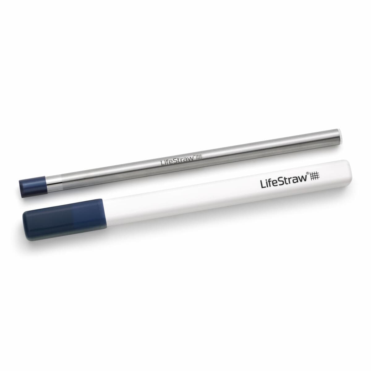 LifeStraw Sip - Wasserfilter-Strohhalm aus Edelstahl midnight blue