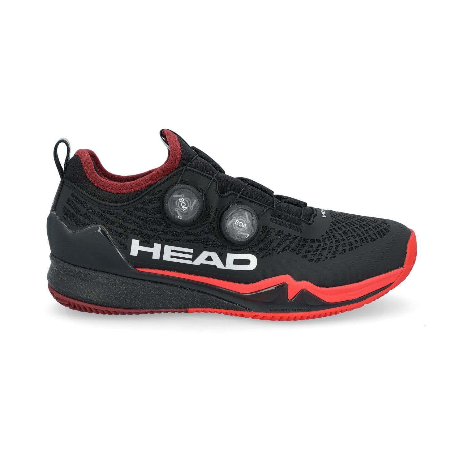 Zapatillas Head Endure Pro Boa Clay 273016 Bkrd 44.5
