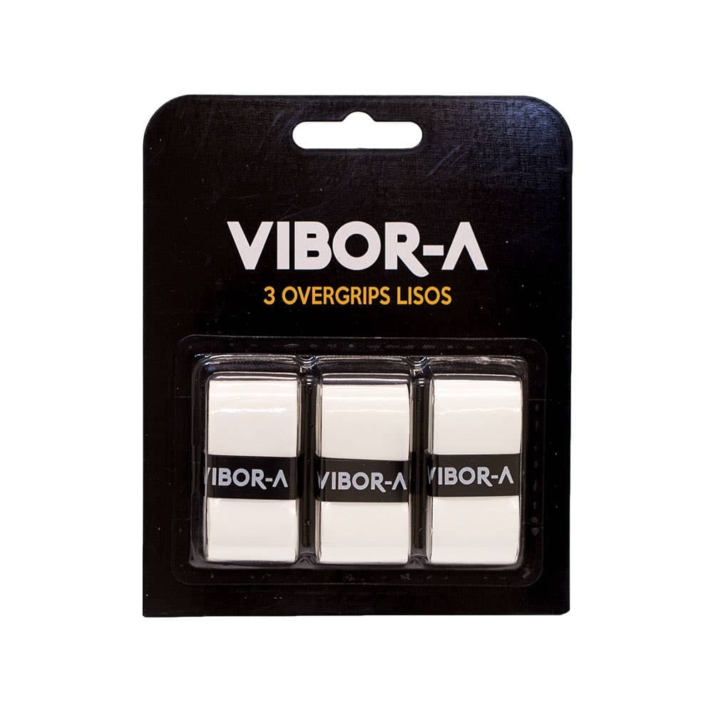 Pro Vibor-a Blister Mit Drei Overgrips In Weiss