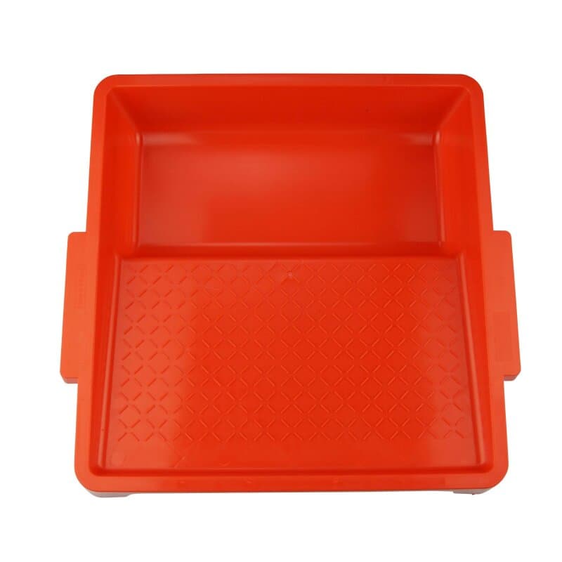Farbwanne superGRIP PREMIUM aus Kunststoff mit Haltegriffen und Abstreiffläche 31 x 35 cm