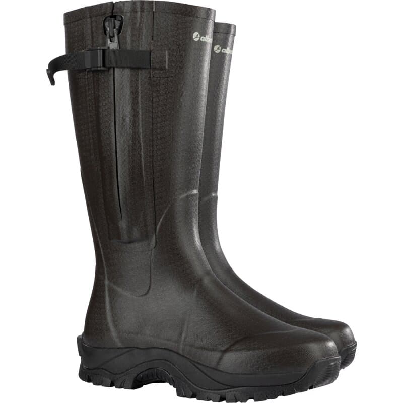 albatros ARAGON Naturkautschukstiefel für Beruf und Freizeit dunkelbraun Gr. 42