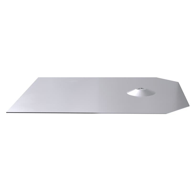 Multi-Solarblech MSB Aluminium für Solarbefestigungen 246 x 205 x 1 mm - 1 Stück