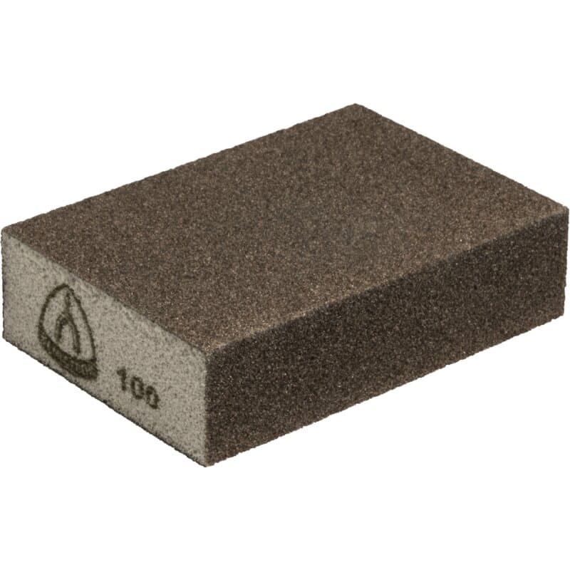 Schleifklotz SK 500 für Farbe, Lack, Spachtelmasse, Holz 70 x 100 x 25 mm Körnung 80