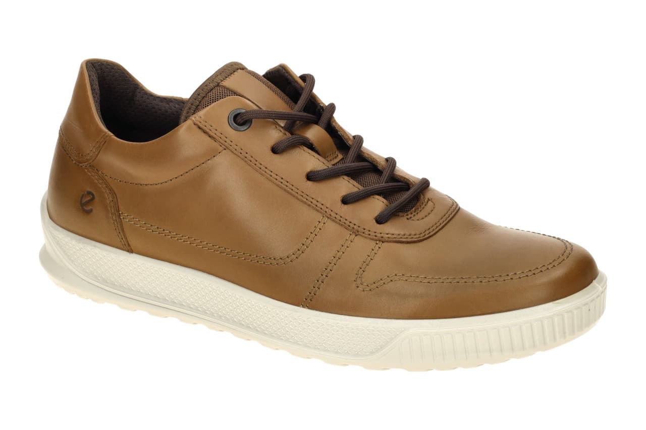Ecco 501674 BYWAY OXFORD Herren Schn?rschuhe camel Leder Textil PU-Sohle flex...