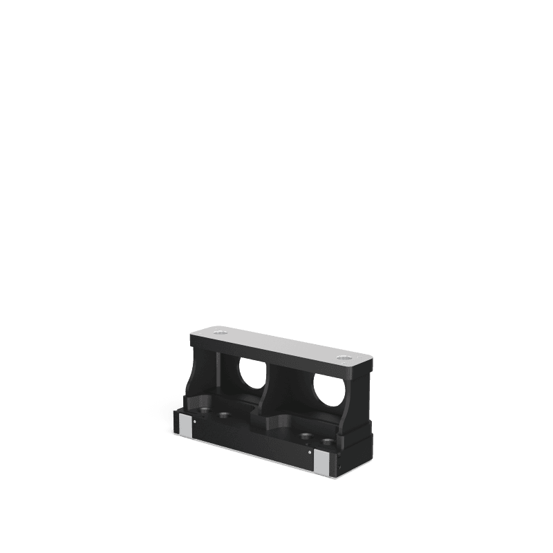 Fuß mit Profilrolle 200 für Winkel U-Form 400x200