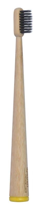 apeiron Bambus Zahnbürste, natur - gelb