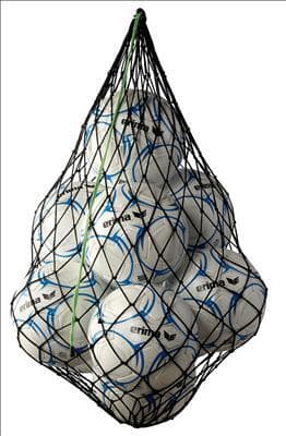 Erima Ballnetz f?r 10 B?lle schwarz/green 723001 Gr. 00