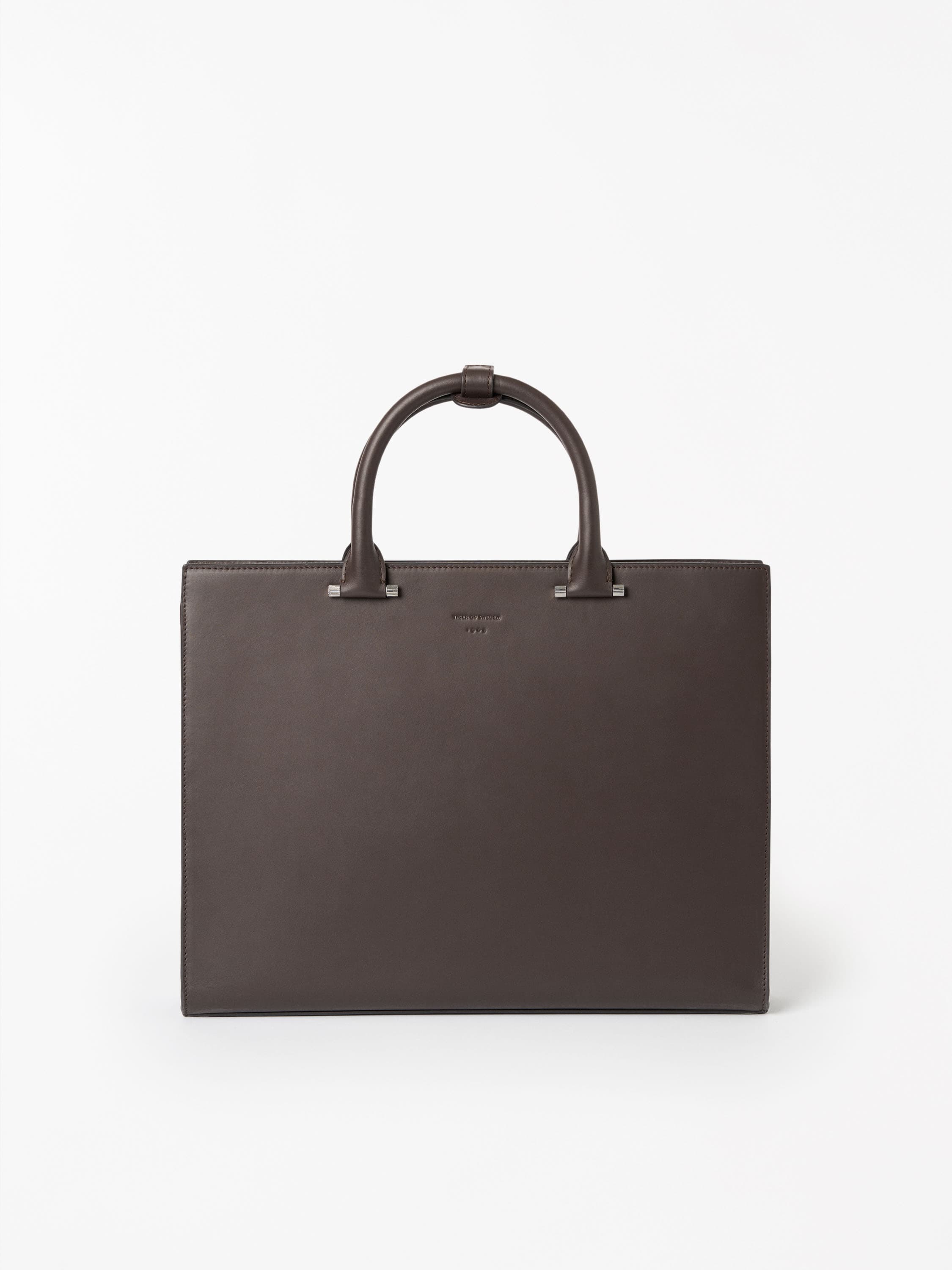 Tiger of Sweden Valise S Bürotasche Aus Leder, Dark Brown, ONE SIZE