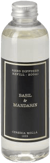 Cereria Molla Basil & Mandarin Diffuser Refill