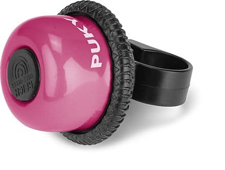 Puky G 20 Drehring-Glocke / Klingel für Laufräder und Scooter pink