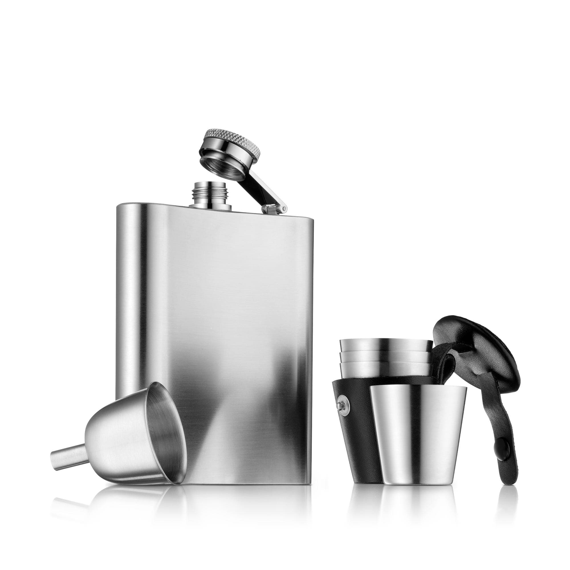 Manhattan Flachmann-Set, 6-teilig