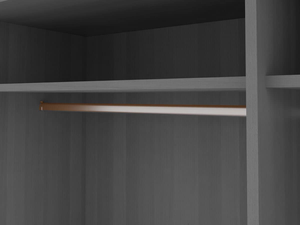 Forestales Kleiderstange Woodside (Schwebetürenschrank) 50 cm