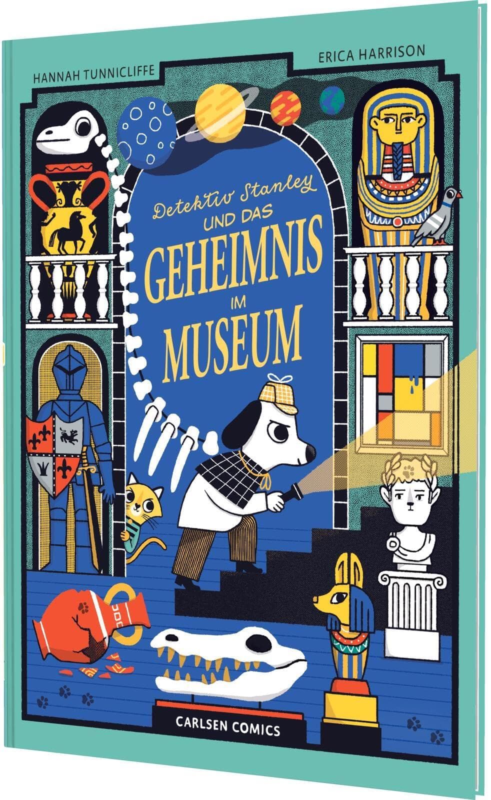 Detektiv Stanley und das Geheimnis im Museum: Lustiger Krimi-Comic für Jungen und Mädchen ab 6 Jahren über eine besondere Spürnase - mit
