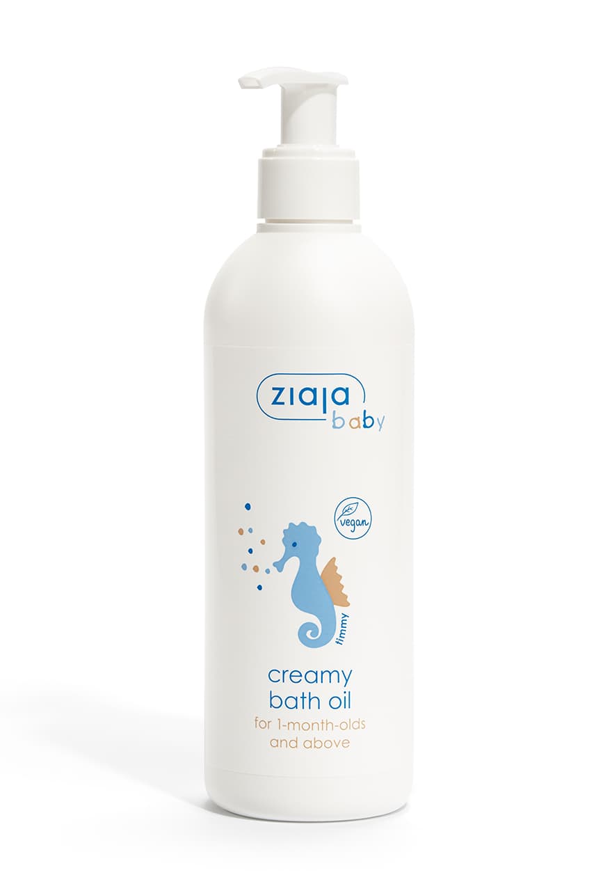 Ziaja - Cremiges Badeöl für Babys und Kinder ab 1 Monat, vegan